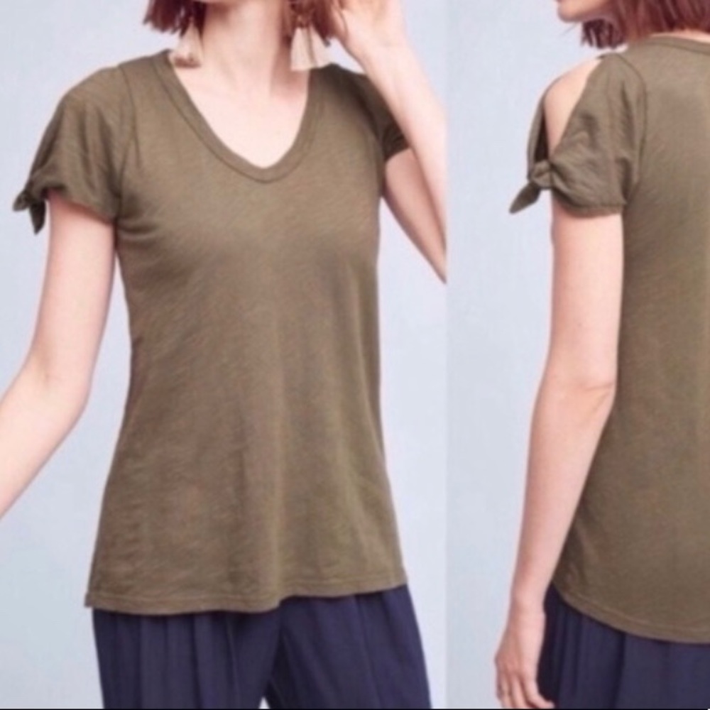 Left of center AnthropologieTie shoulder XS